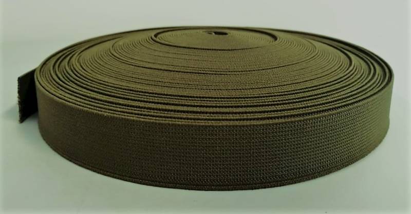Guma podwiązkowa khaki - 24mm - 25mb/opak.