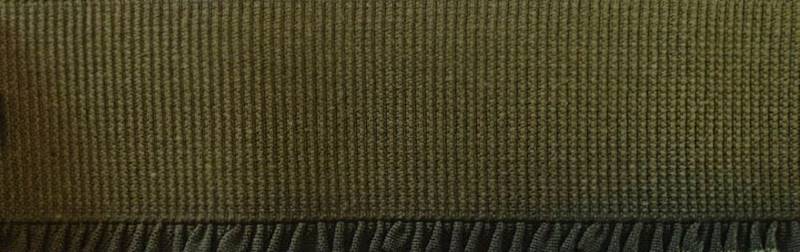 Guma podwiązkowa falbanka khaki - 60mm - 25 mb/opa