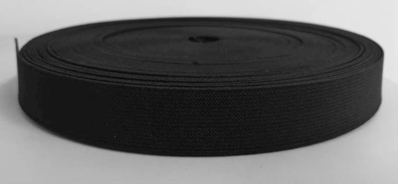Guma podwiązkowa czarna - 24mm - 25mb/opak.