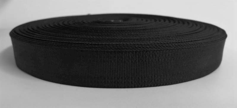 Gurt spódnicowy czarny - 30mm - 50mb/opak.