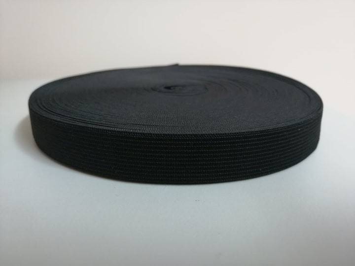 Guma dziana czarna - 20mm - 25mb