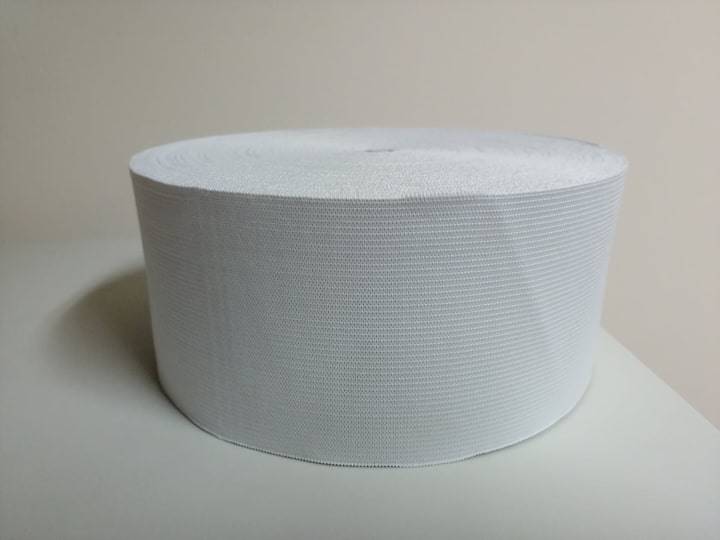 Guma dziana biała - 80mm - 25mb