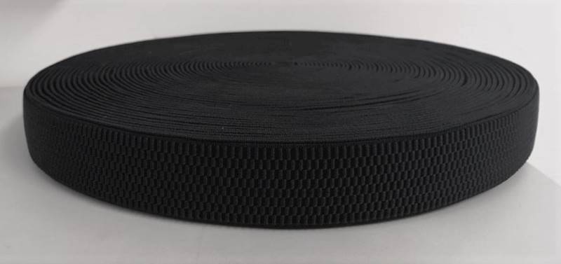 G szelkowa polipropylen 9319/40mm-czarna-25mb/op