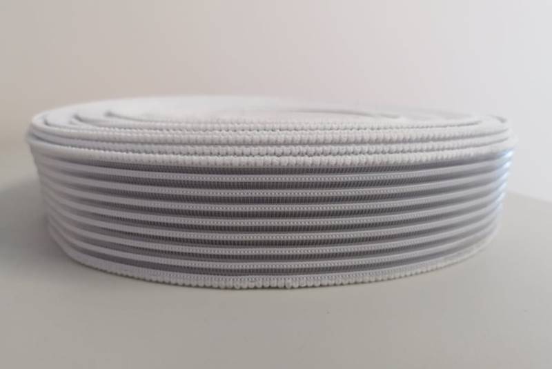 Guma żyłkowa biała - 30mm - 25mb