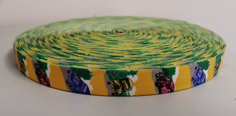 Guma szelkowa druk - 20mm - wzór 198 - 25mb/opak.