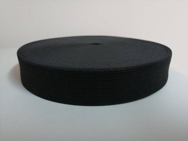 Guma dziana czarna - 30mm - 25mb
