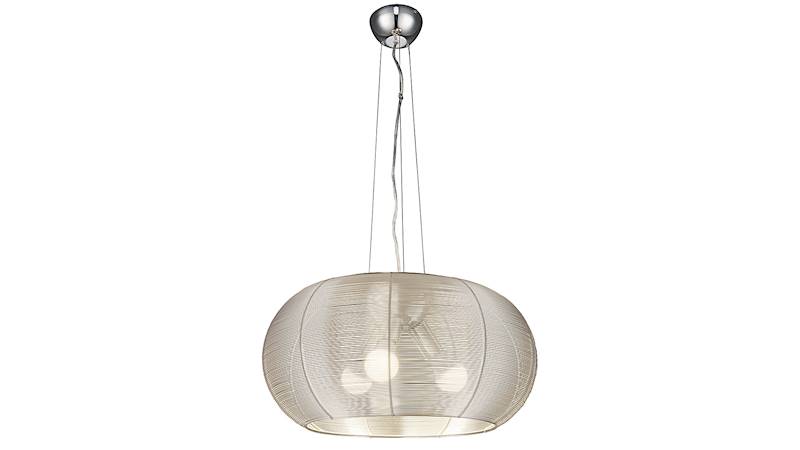 Lampa wisząca MEDA srebrna 3xE27 2884 RABALUX