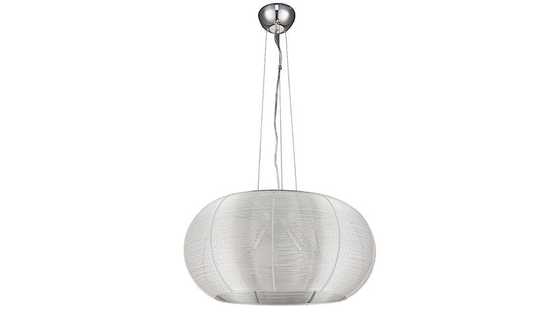 Lampa wisząca MEDA srebrna 3xE27 2884 RABALUX