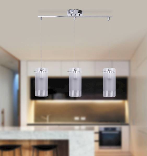 Lampa wisząca FLORENCE chrom 3xE14 40W 6380 RABALUX