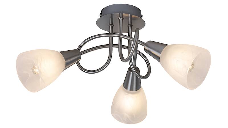Lampa spot JENNA inox 3xE14 5532 Rabalux