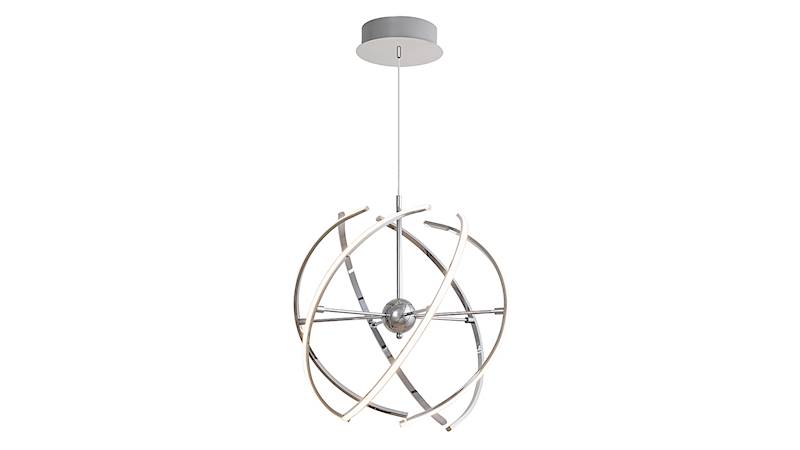 Lampa wisząca LED ALYSON chrom 48W 3600K 2433 RABALUX