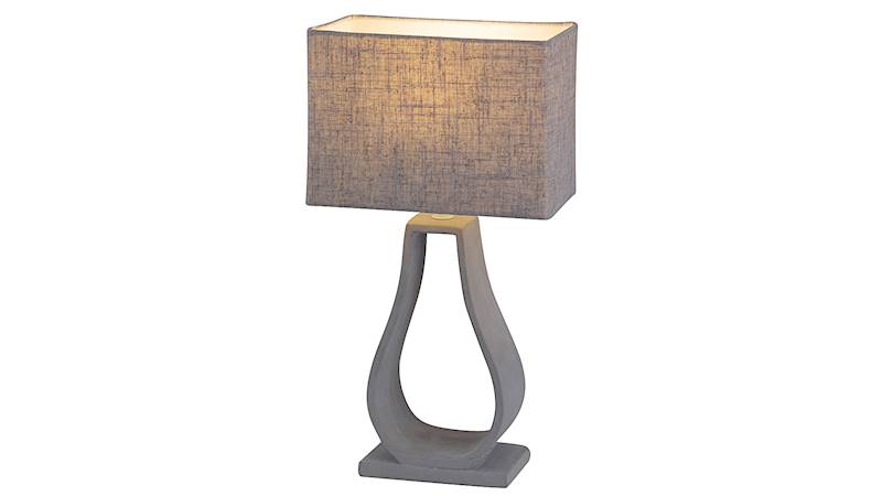 Lampa na komodę ROBERT szara 1xE27 4484 RABALUX