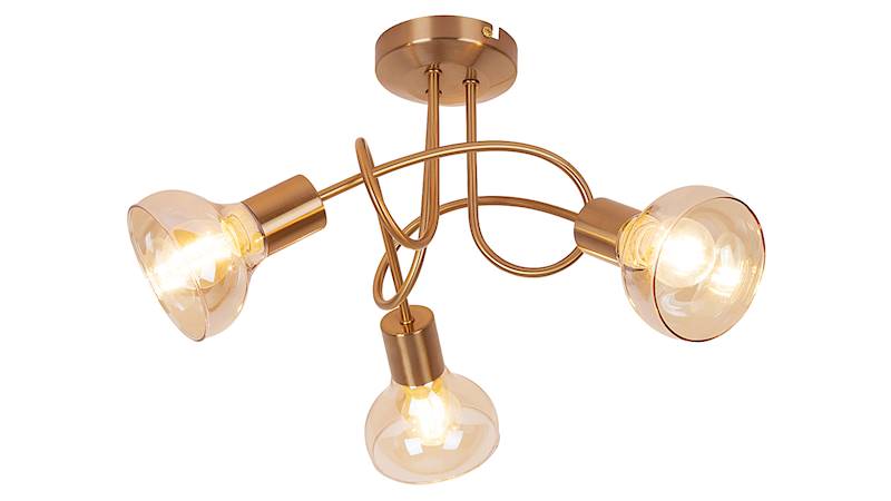 Lampa spot HOLLY złoty 3xE14 5548 RABALUX