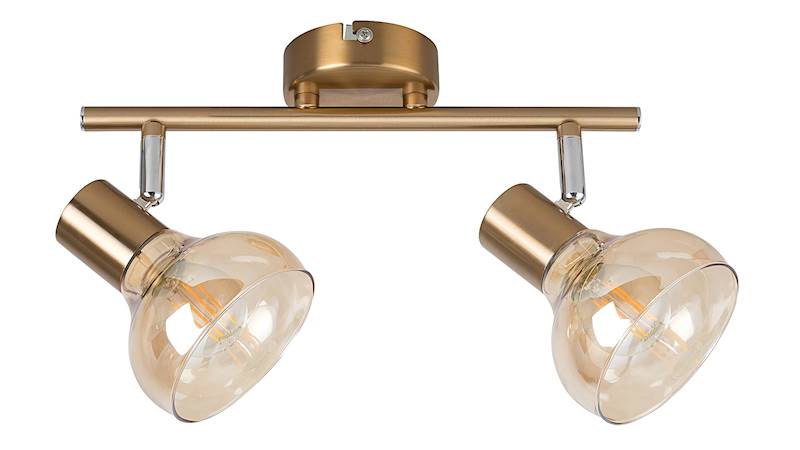 Lampa spot HOLLY złoty 2xE14 5547 RABALUX