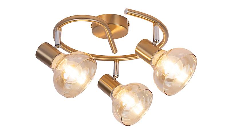 Lampa spot HOLLY złoto 3xE14 5549 RABALUX