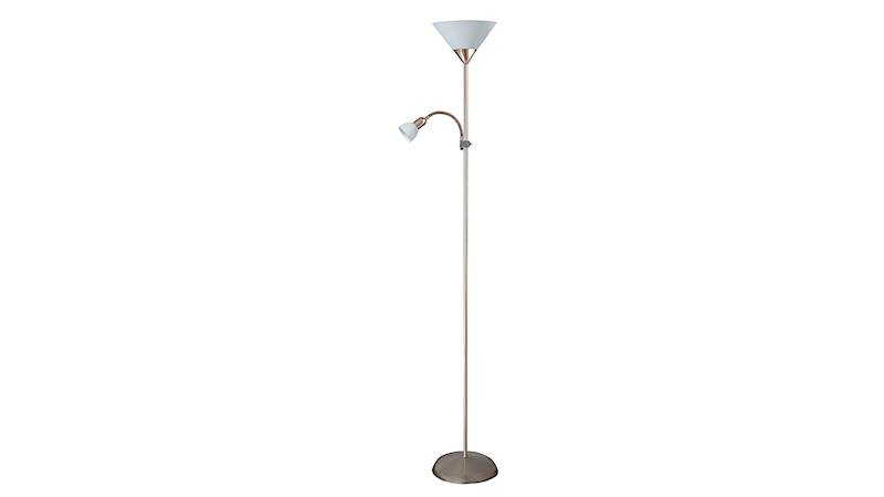 Lampa stojąca ACTION stare złoto/mosiądz antyczny 1xE27 1xE14 4065 RABALUX