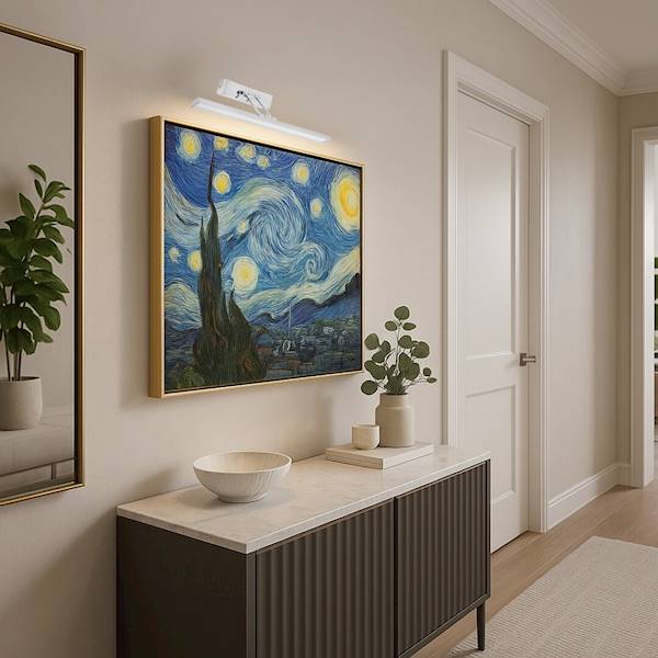 Kinkiet galeria LED SLIM chrom 8W 3907 RABALUX