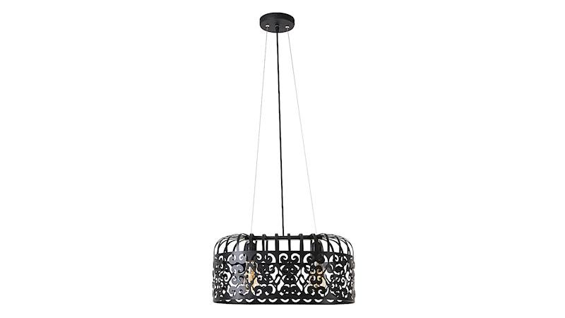 Lampa wisząca ALESSANDRA czarna 2xE27 2157 RABALUX