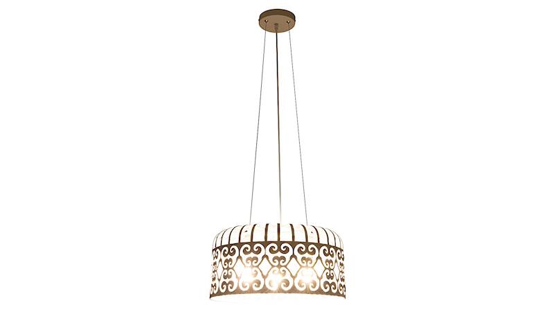 Lampa wisząca ALESSANDRA biała 3xE27 2163 RABALUX