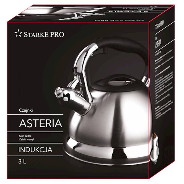 TA.STARKE CZAJNIK ASTERIA II 3L INDUKCJA CHROM