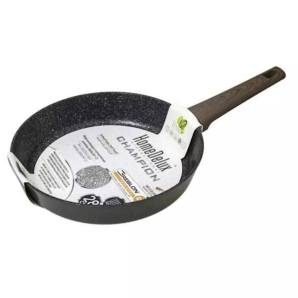 Patelnia CHAMPION 28cm z powłoką Greblon HD12192 HomeDelux