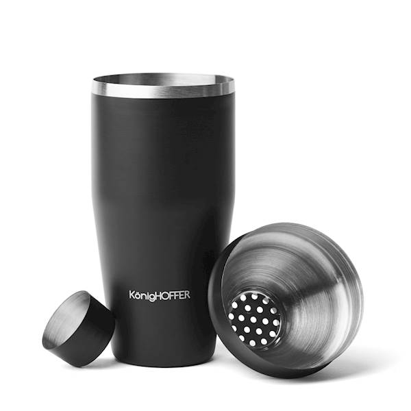 Shaker LUX 750ml czarny KONIGHOFFER