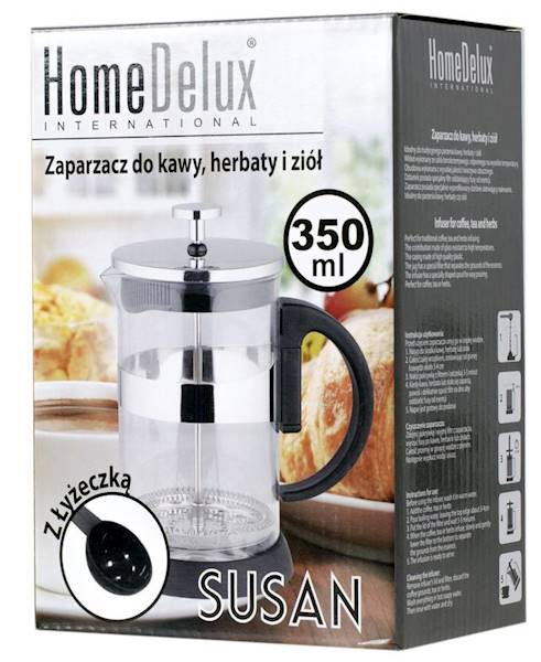 Zaparzacz do kawy SUSAN 350ml HD12163 HomeDelux