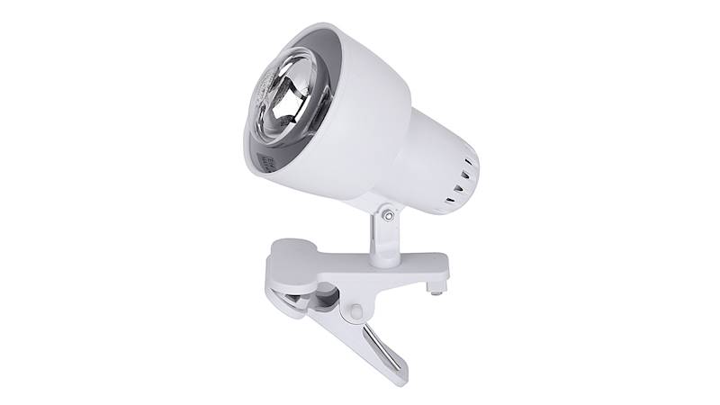 Lampka klips Clip biała + żarówka 40W  4356 Rabalux