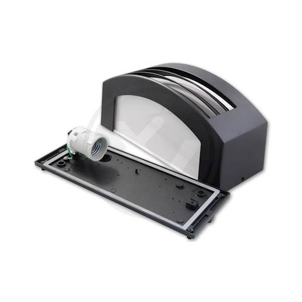 LVT 6054 OP.ARCHIT. CORSO 1xE27 CZARNA