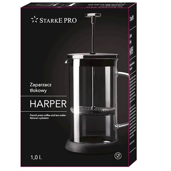 TA.STARKE HARPER BLACK ZAPARZACZ TŁOKOWY1L CZARNY