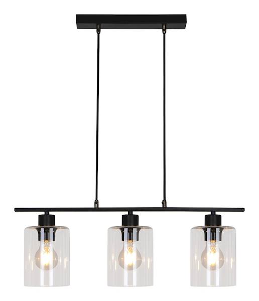 Lampa wisząca Miroslaw 3xE27 czarna 5078 Rabalux