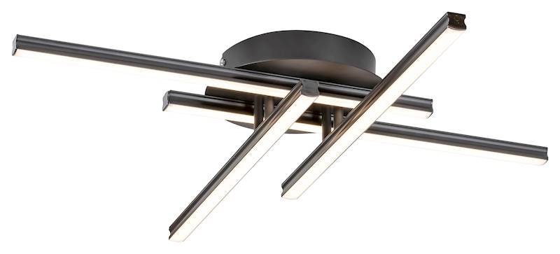 Lampa sufitowa LED Svetlana czarna 28W 3515 Rabalux