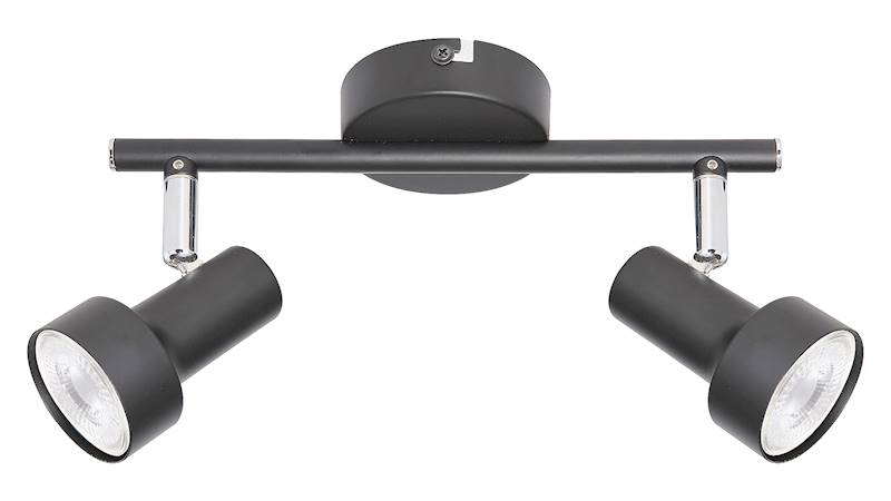 Lampa spot Konrad czarna 5323 Rabalux
