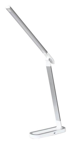 Lampa biurkowa LED Misha biała/srebrna 7/35W  3349 Rabalux