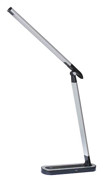 Lampa biurkowa LED Misha czarna/srebrna 7/35W 3350 Rabalux