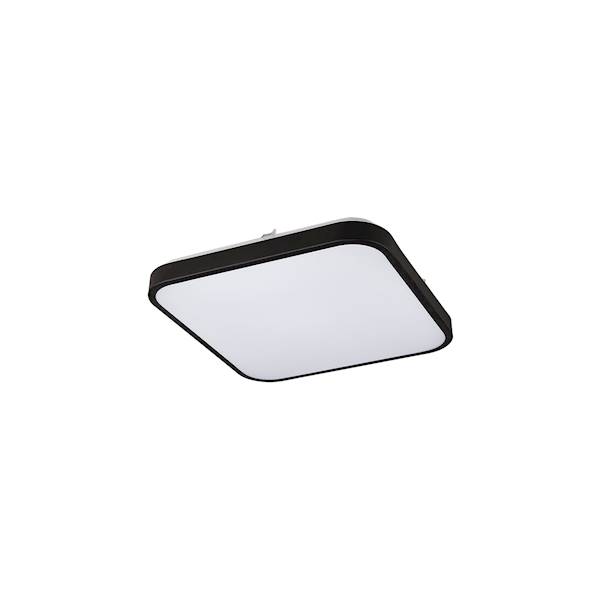 TE.9167 PLAFON AGNES SQUARE LED 16W KWADR.CZARNY
