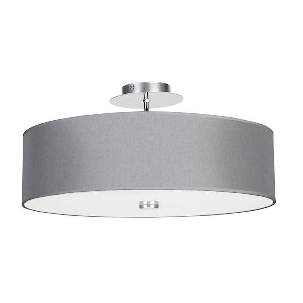 TE.6532 OPR.VIVIANE GRAY PLAFON 3xE27 FI50CM SZARY
