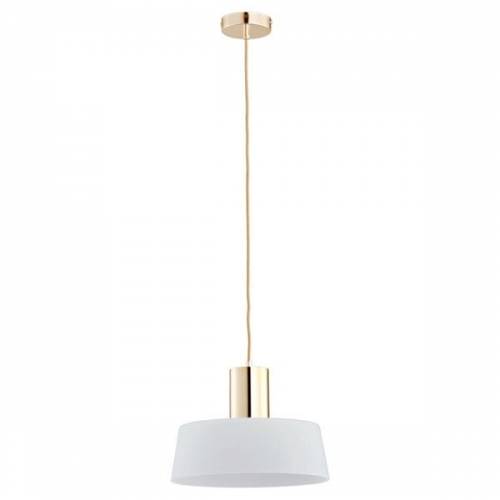 Lampa wisząca LUX G 1xE27 złota 60394 ALFA