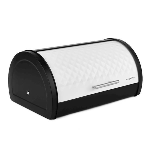 Chlebak  Sinus biało-czarny 38x28,5x18,5cm  KonigHOFFER