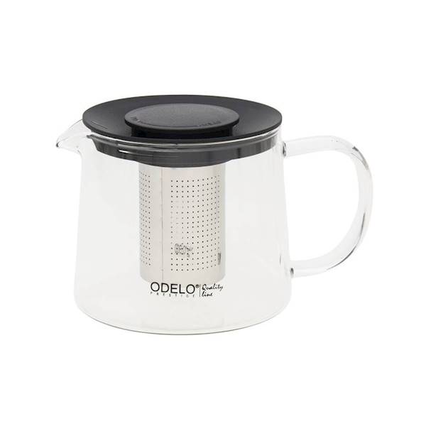 Dzbanek z zaparzaczem Dora szklany 600ml OD1993 ODELO