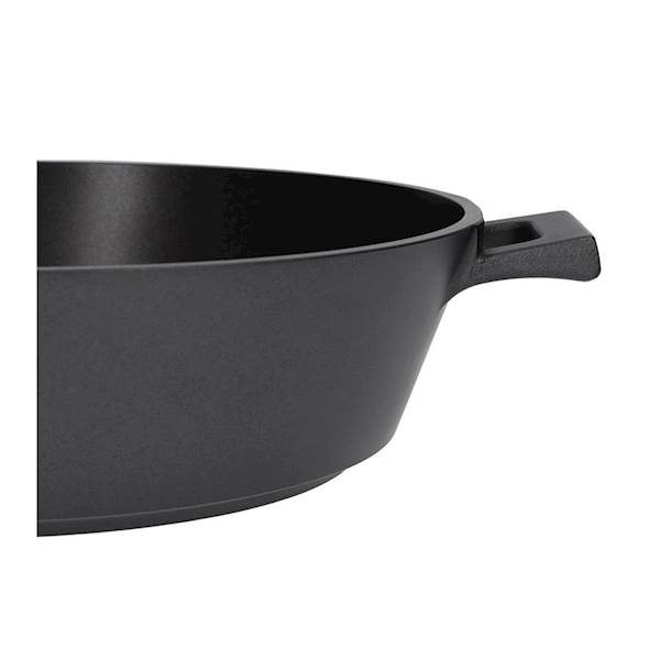 ZWIEGER OBSIDIAN PATELNIA 28cm OKRĄGŁA GŁĘBOKA
