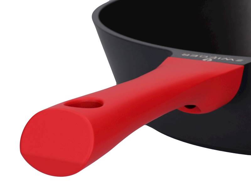 ZWIEGER OBSIDIAN PATELNIA 28cm OKRĄGŁA GŁĘBOKA