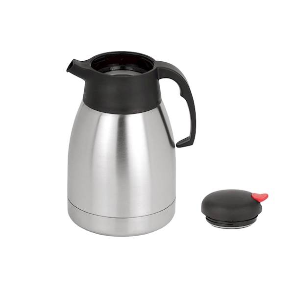 Termos/dzbanek konferencyjny nierdzewny satynowy/inox 1,2L Tadar