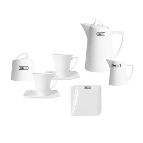 QUATRE KPL. KAWOWY 21 EL. filiżanki 250ml HOME DELUX HD12067