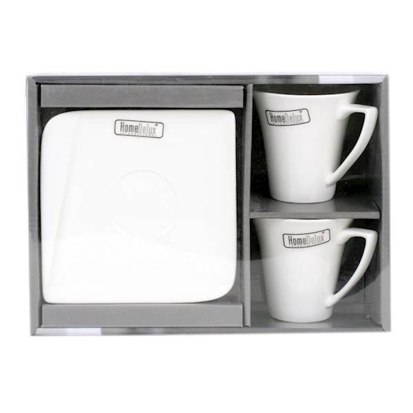 QUATRE KPL. KAWOWY 4 EL.  filiżanki 190ml HOME DELUX HD12052
