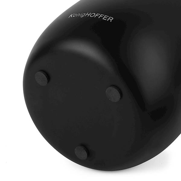 Wiaderko do lodu ze szczypcami ORIS BLACK 2,8L czarny mat KonigHOFFER
