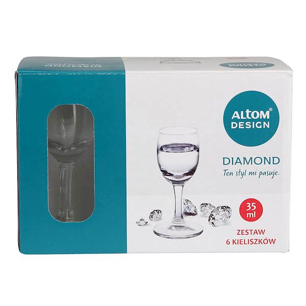 DIAMOND kpl. 6 kieliszków do wódki 0103006244 ALTOM