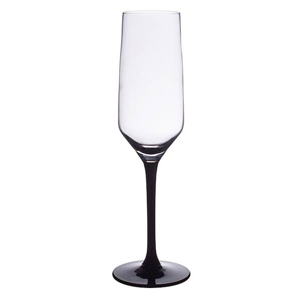 RUBIN BLACK kpl. 6 kieliszków do szampana 220ml 0103006603 ALTOM