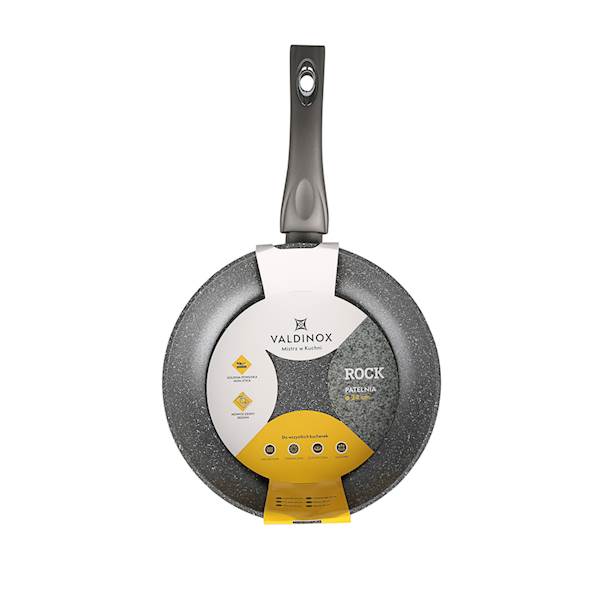 VALDINOX ROCK patelnia 24cm szara 0204003335 ALTOM