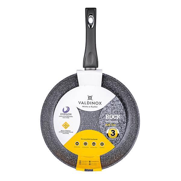 VALDINOX ROCK patelnia 28cm szara 0204003336 ALTOM